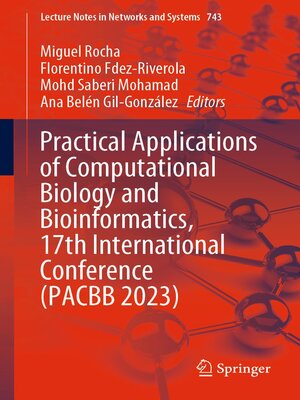cover image of Practical Applications of Computational Biology and Bioinformatics, 17th International Conference (PACBB 2023)